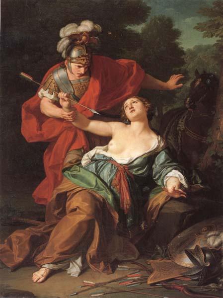Giuseppe Bottani Armida's Attempt to Kill Herself France oil painting art